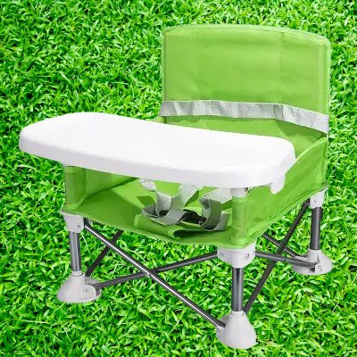 Chaise haute bébé - BabyBoosterSeat™ - Vert - Safety Baby