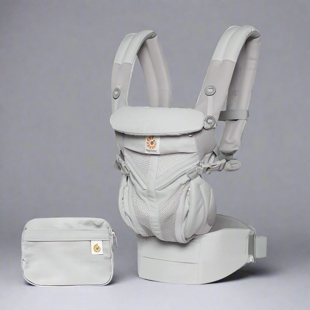 Porte Bébé - BreathBabyBag™ - Gris - Safety Baby