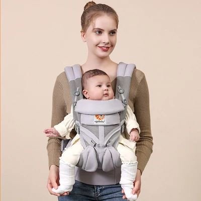 Porte Bébé - BreathBabyBag™ - Gris - Safety Baby