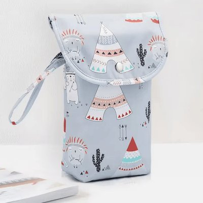 Sac à Couches - BabyBags™ - Gris - Safety Baby