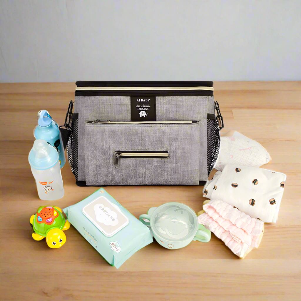 Sac à Langer - BabyTravel™ - Gris - Safety Baby